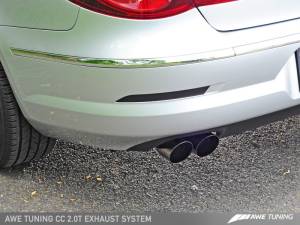 AWE Tuning - AWE Tuning VW CC 2.0T Touring Edition Performance Exhaust - Chrome Silver Tips 3015-22014 - Image 3