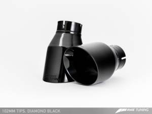 AWE Tuning - AWE Tuning VW CC Touring Edition Exhaust Dual Outlet - Diamond Black Tips 3010-33022 - Image 5