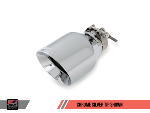 AWE Tuning - AWE Tuning VW MK7 Golf 1.8T Touring Edition Exhaust w/Chrome Silver Tips (90mm) 3015-22052 - Image 4