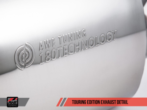 AWE Tuning - AWE Tuning Mk5 Jetta 2.0T - GLI Touring Edition Exhaust - Polished Silver Tips 3015-22062 - Image 2