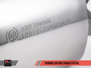 AWE Tuning - AWE Tuning Mk6 GLI 2.0T - Mk6 Jetta 1.8T Touring Edition Exhaust - Diamond Black Tips 3015-23050 - Image 4