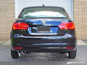 AWE Tuning - AWE Tuning MK6 Jetta TDI Touring Edition Exhaust - Silver Tips 3015-22030 - Image 2