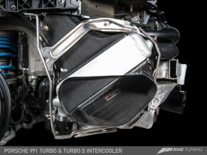 AWE Tuning - AWE Tuning Porsche 991 (991.2) Turbo/Turbo S Performance Intercooler Kit 4510-11050 - Image 2