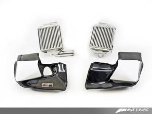 AWE Tuning - AWE Tuning Audi 2.7T Performance Intercooler Kit - w/Carbon Fiber Shrouds 4510-11040 - Image 2