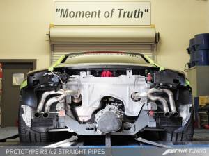 AWE Tuning Audi R8 4.2L Straight Pipe Exhaust 3010-11018