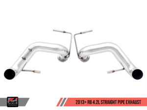 AWE Tuning Audi R8 4.2L Straight Pipe Exhaust (2014+) 3010-11090