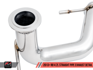 AWE Tuning - AWE Tuning Audi R8 4.2L Straight Pipe Exhaust (2014+) 3010-11090 - Image 2