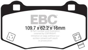 EBC Brakes - EBC Yellowstuff Pads DP43056R - Image 4