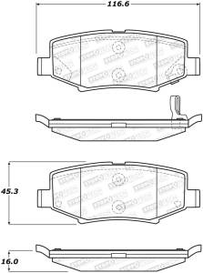 StopTech - Brake Pads W/Hrdwr 308.12740 - Image 2