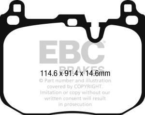 EBC Brakes - EBC Yellowstuff Pads DP42271R - Image 4