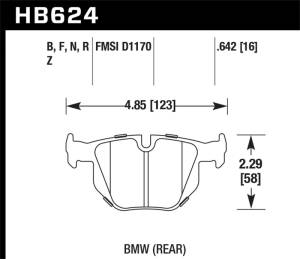 Hawk Performance - DscBrkPad HB624Z.642 - Image 2