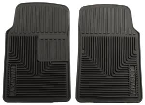 1988-1991 Honda Civic/CRX and 1994-2001 Acura Integra Husky Liners 51061 Front Floor Mats - Black