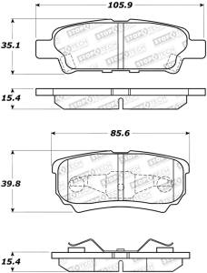 Brake Pads W/Hrdwr 308.10370