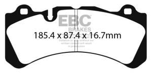 EBC Brakes - EBC Yellowstuff Pads DP4071R - Image 2