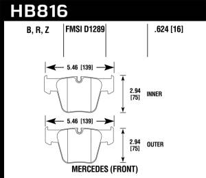 Hawk Performance - HPS 5.0 HB816B.624 - Image 6