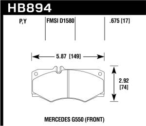 Hawk Performance - Super Duty HB894P.675 - Image 6