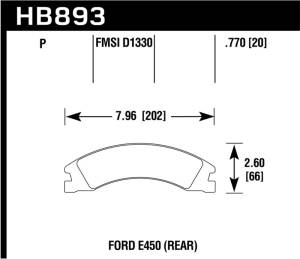 Hawk Performance - Super Duty HB893P.770 - Image 4