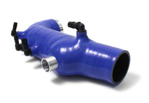 Perrin - 2011-2014 Subaru WRX Perrin 2.4in Turbo Inlet Hose - Blue - Image 2