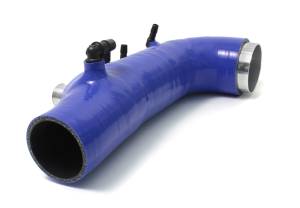 Perrin - 2011-2014 Subaru WRX Perrin 2.4in Turbo Inlet Hose - Blue - Image 3