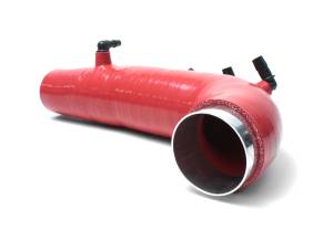 Perrin - 2011-2014 Subaru WRX Perrin 2.4in Turbo Inlet Hose - Red - Image 3