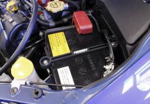 Perrin - 2013+ Subaru BRZ Perrin Battery Tie Down - Black - Image 6