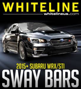 Whiteline - 2015 Subaru WRX Whiteline Front Sway Bar 26mm Heavy Duty Blade Adjustable - Image 2