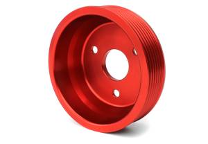 Perrin - 2014+ Subaru Forester XT Perrin Lightweight Water Pump Pulley - Red - Image 4