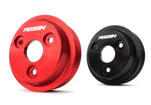 Perrin - 2014+ Subaru Forester XT Perrin Lightweight Water Pump Pulley - Red - Image 6