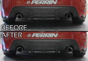 Perrin - 2010+ Subaru Legacy GT Perrin 4.0 Inch Dual Wall Exhaust Tips (2 Tips) - Image 2