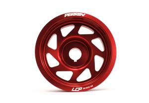 Perrin - 2009-2013 Subaru Forester XT Perrin Lightweight Crank Pulley - Red - Image 4