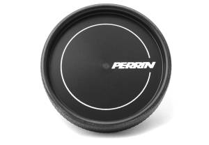 Perrin - 2009-2013 Subaru Forester XT Perrin Oil Fill Cap Round Style - Black - Image 2
