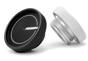 Perrin - 2009-2013 Subaru Forester XT Perrin Oil Fill Cap Round Style - Black - Image 4