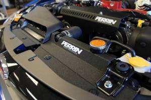 Perrin - 2009-2013 Subaru Forester XT Perrin Radiator Shroud - Black - Image 3