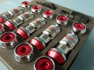 Rays - Rays Formula Lug Nuts Set 42MM 12x1.50 20 Special Lugs - Red - Image 1