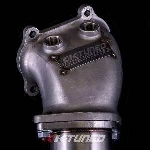 K-Tuned - 2012-2015 Honda Civic Si K-Tuned 3 Inch Downpipe w/High-Flow Cat - Image 2