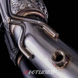 K-Tuned - 2012-2015 Honda Civic Si K-Tuned 3 Inch Downpipe w/High-Flow Cat - Image 4