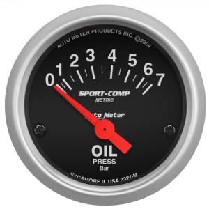 AutoMeter - 2" OIL PRESS, 0-7 BA 3327-M - Image 1