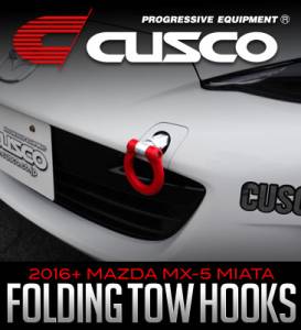 Cusco - 2016 Mazda Miata Cusco Folding Tow Hook - Front - Image 2