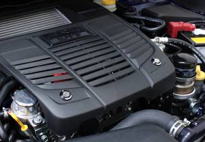 Perrin - 2015+ Subaru WRX Perrin Engine Cover Lockdown - Black Washers - Image 6