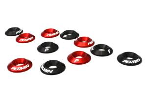 Perrin - 2015+ Subaru WRX Perrin Engine Cover Lockdown - Black Washers - Image 4