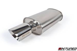 K-Tuned - K-Tuned Universal Muffler - Long (Polished) - Image 1