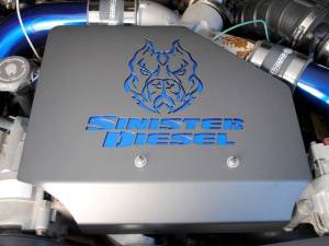 Sinister Diesel - Sinister Diesel Engine Cover for 1999-2003 Ford 7.3L Powerstroke SD-ENGCOV-7.3 - Image 6