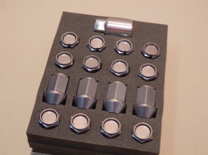 Project Kics - Project Kics Leggdura Racing Lug - Locking Nuts 12X1.50 16pc - Gunmetal - Image 2