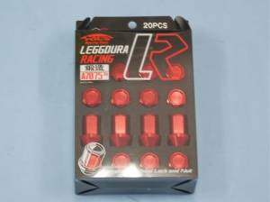 Project Kics - Project Kics Leggdura Racing Lug - Locking Nuts 12X1.50 16pc - Red - Image 2
