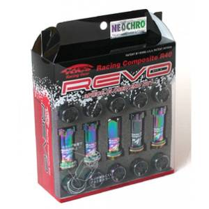 Project Kics - Project Kics R40 Revo Lug Nuts 12X1.25 20pc - Neochrome - Image 1