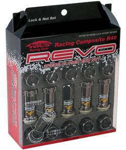 Project Kics - Project Kics R40 Revo Lug Nuts 12X1.25 20pc - Black - Image 1