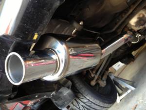 Invidia - 2004-2008 Subaru Forester XT Invidia G200 Rolled Stainless Steel Tip Cat-back Exhaust - Image 4