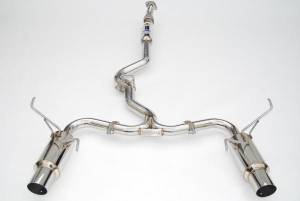 Invidia - 2008-2010 Subaru WRX and STI Sedan Invidia N1 Dual Stainless Steel Tips Cat-back Exhaust - Image 1