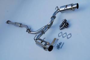 Invidia - 2013+ Scion FR-S Invidia N1 Dual Stainless Steel Tips Cat-back Exhaust - Image 4