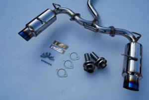 Invidia - 2013+ Scion FR-S Invidia N1 Dual Titanium Tips Cat-back Exhaust - Image 3